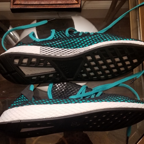 MEN'S ADIDAS DEERUPT RUNNING SHOES SZ.12 - Picture 4 of 7